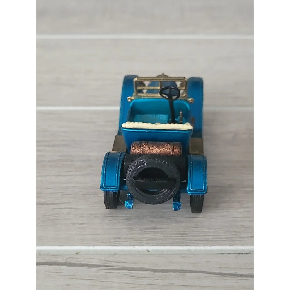 1/43 SCALE VINTAGE 1914 STUTZ ROADSTER BLUE MODELS OF YESTERYEAR LESNEY ENGLAND